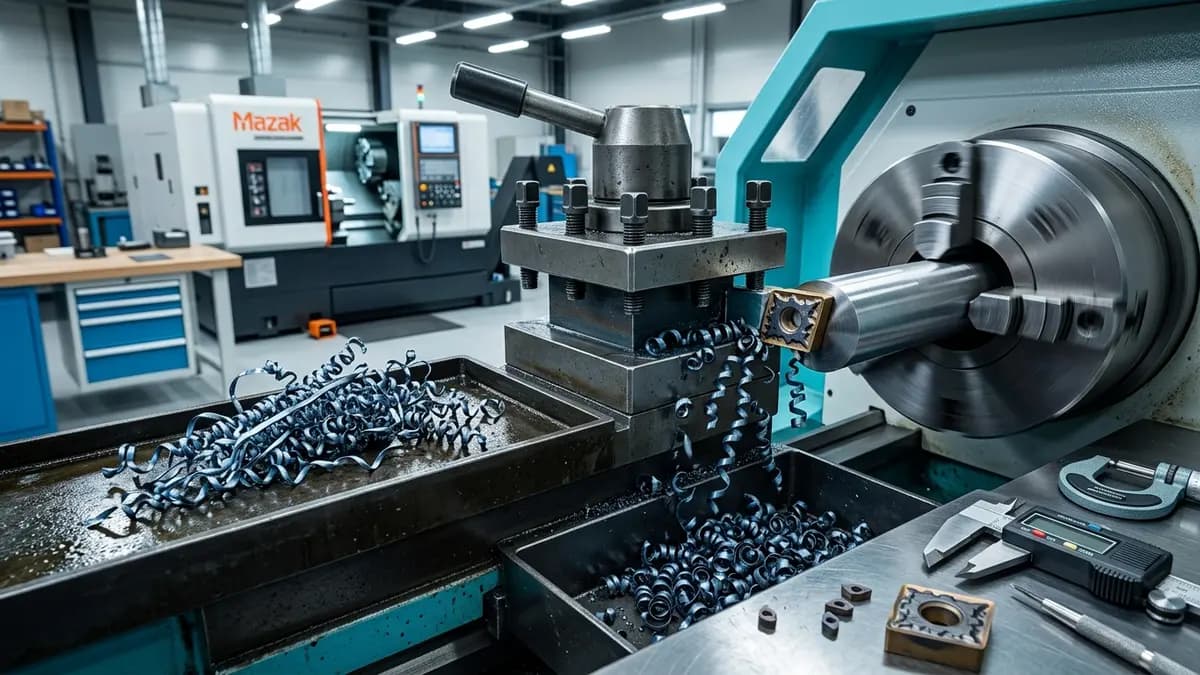 CNC Chip Breaking: Why Chips Should Break Short and What to Adjust First
