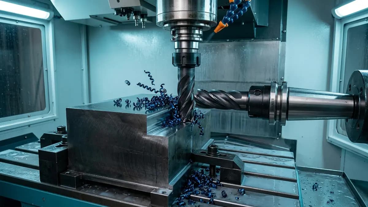 เลือก Endmill สำหรับเหล็กแข็ง HRC 45-55 ต้องดูอะไรบ้าง?